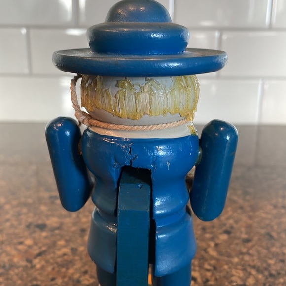 Vintage Wizard Of Oz Kurt Adler Nutcracker 6.75 Scarecrow Guard Uniform - Picture 4 of 6